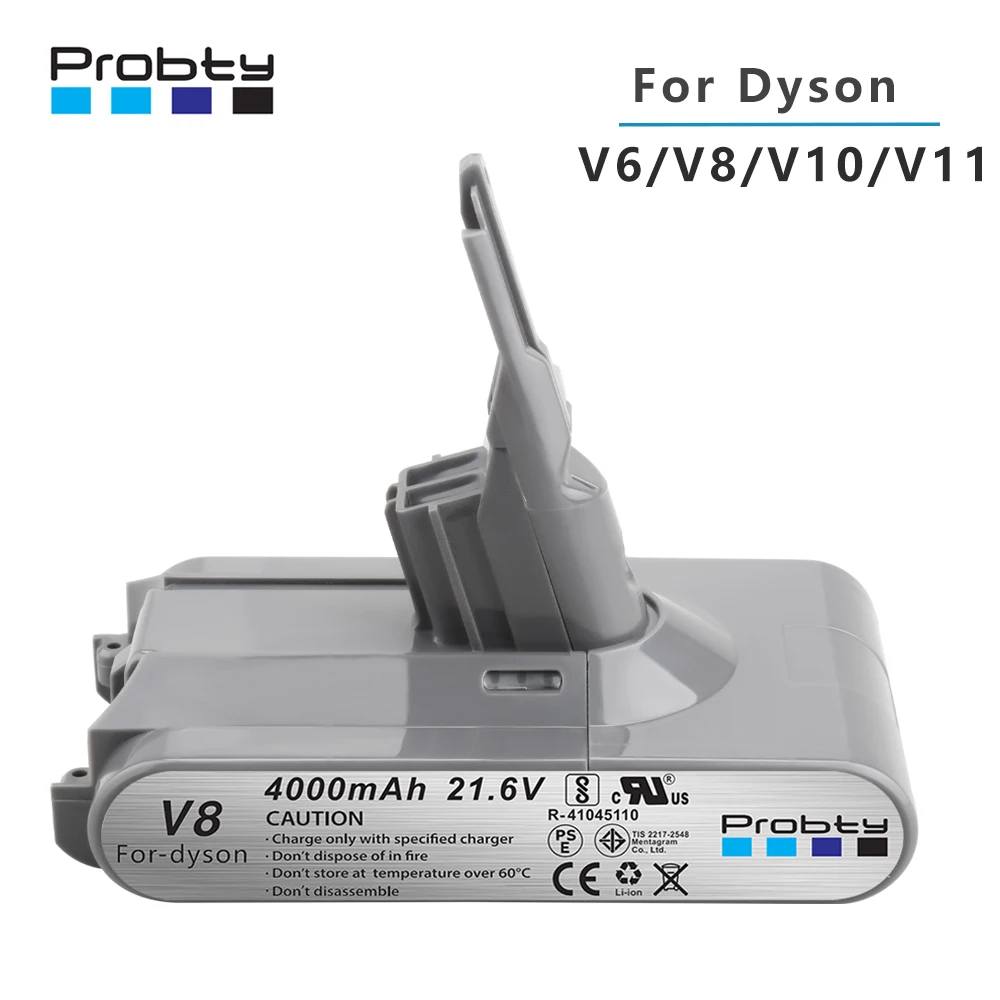 Аккумулятор для пылесоса Dyson перезаряжаемая батарея V6 V7 V8 V10 V11Series SV07 SV09 SV10 SV12 DC62 |