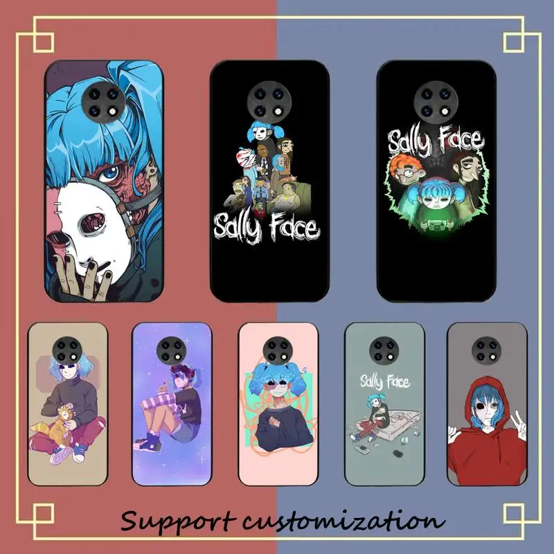 

Sally Face Phone Case For Xiaomi Redmi Note 8A 7 5 Note 8pro 8T 9Pro TPU Coque for note 6pro