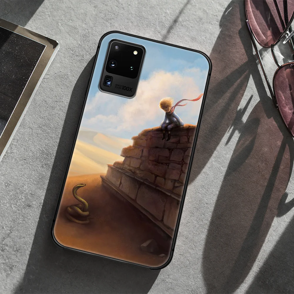 

Cartoon The Little Prince and the fox Phone Case Cover Hull For Samsung Galaxy S 7 8 9 10 e 20 FE edge uitra plus Note 9 10 20