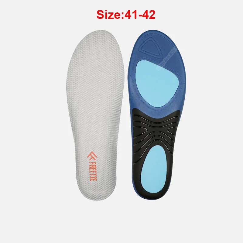 41-42 Xiaomi FREETIE EVA амортизационные спортивные стельки удобные высокие эластичные стельки дышащие пот стельки для спортивной повседневной носки - Цвет: 41-42