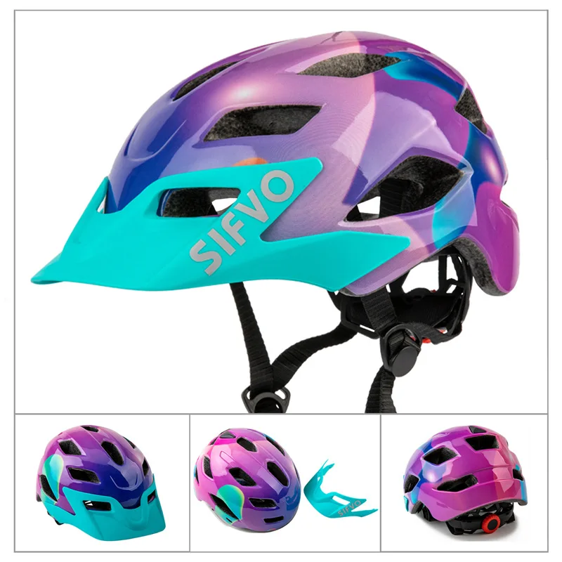 

5-13 Years Kids Bike Helmets ChildLight Weight Cycling Skating Sport Bicycle Scooter Skate Stunt Helmet Safety With CE Standard