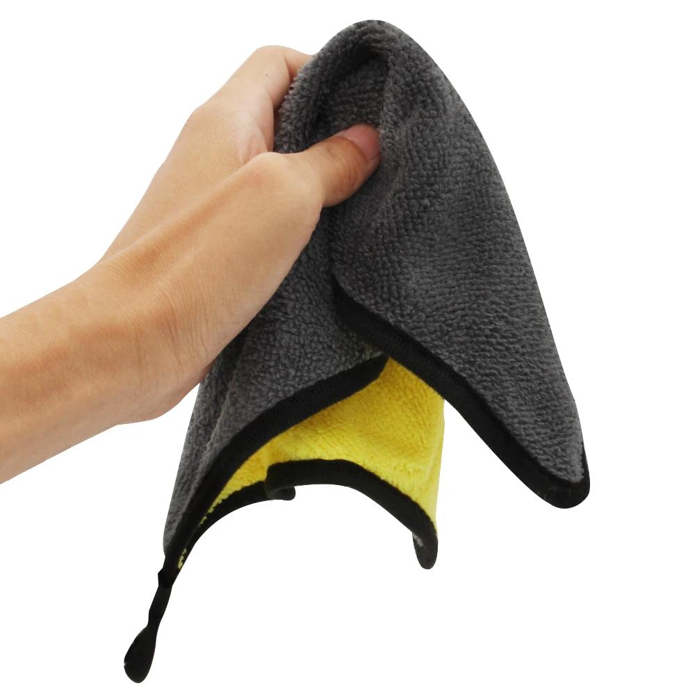 

1 шт. полотенце из микрофибры для мытья автомобиля для чистки аксессуары ткань с каймой, для ухода за автомобилем ткань для мытья автомобиля ...