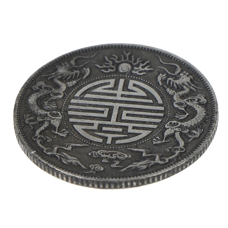 Китайские монеты Fegnshui Dragon Yuan античные династии Qing Guangxu Guangdong|Безвалютные монеты| |