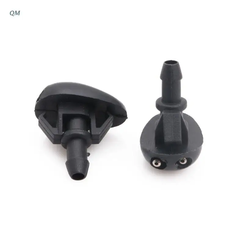 

2 Pcs Car Windshield Washer Sprayer Nozzle Dual Holes for nissan 13MF