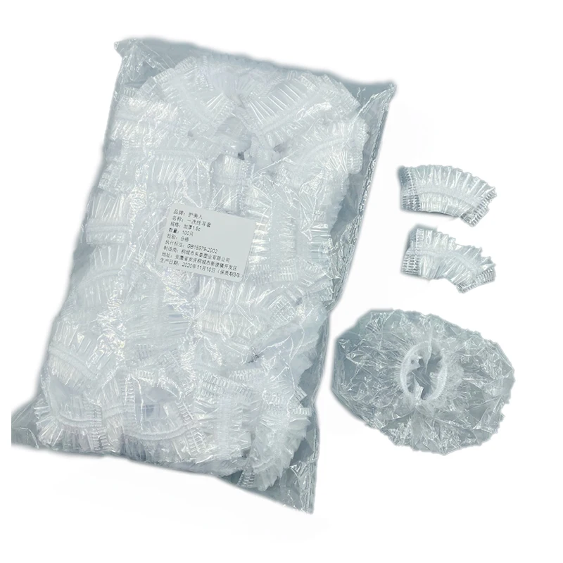 100 шт./упак. одноразовые наушники для завивки волос защита в салоне защиты ушей