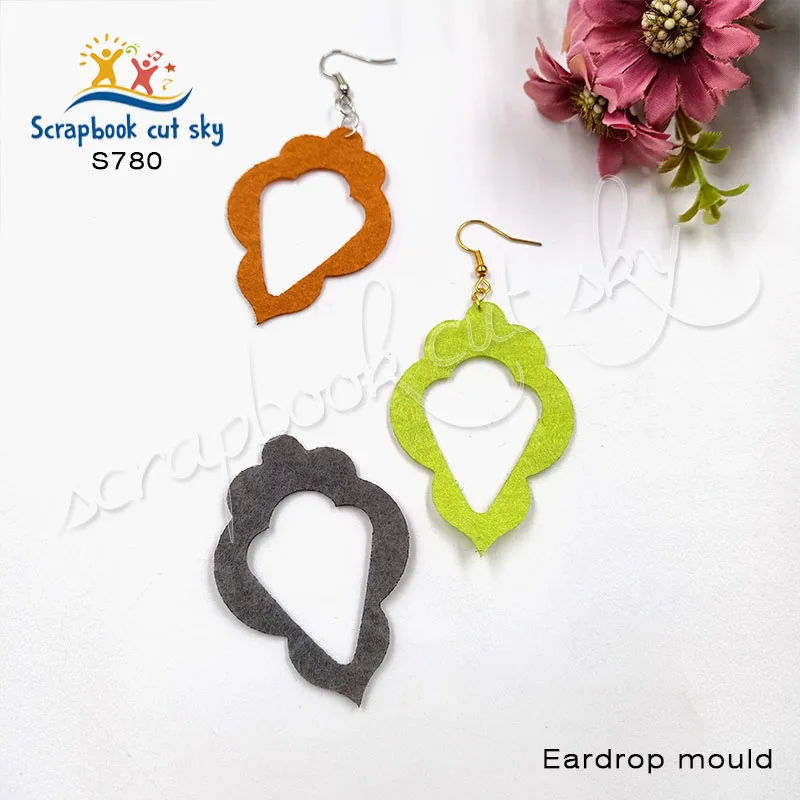 Серьги деревянные режущие штампы серьги S780 2020 новые Mu Yu формы подходят для рынка