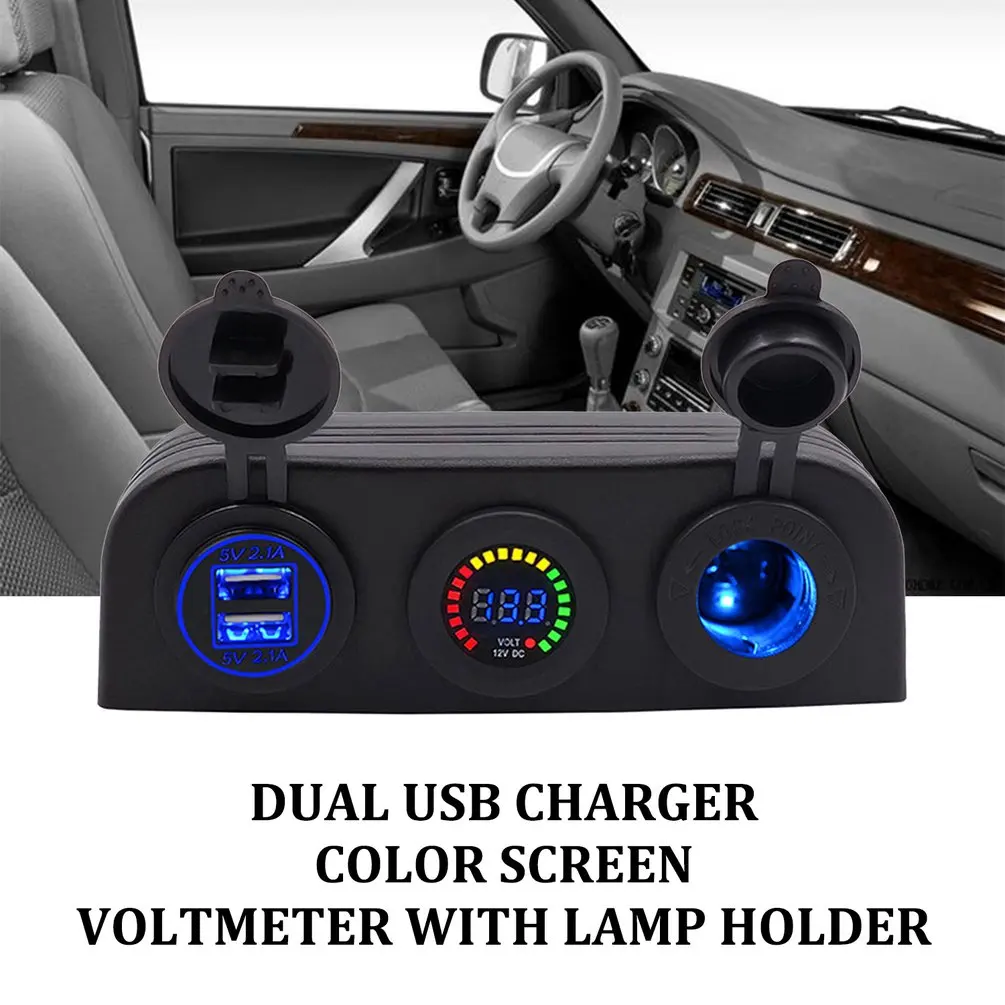 Автомобильный тент автомобильный телефон 4.2A двойной Usb зарядное устройство