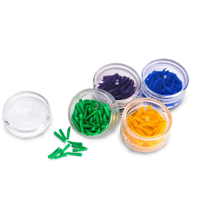 40 коробок одноразовых стоматологических материалов клинья пластиковая