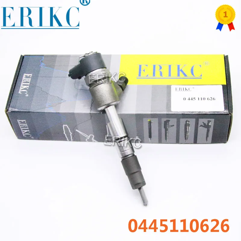 

ERIKC Common Rail Spare Parts Injector 0445110626 Auto Fuel Inyection 0 445 110 626 Fuel Injection Nozzle Jets 0445 110 626