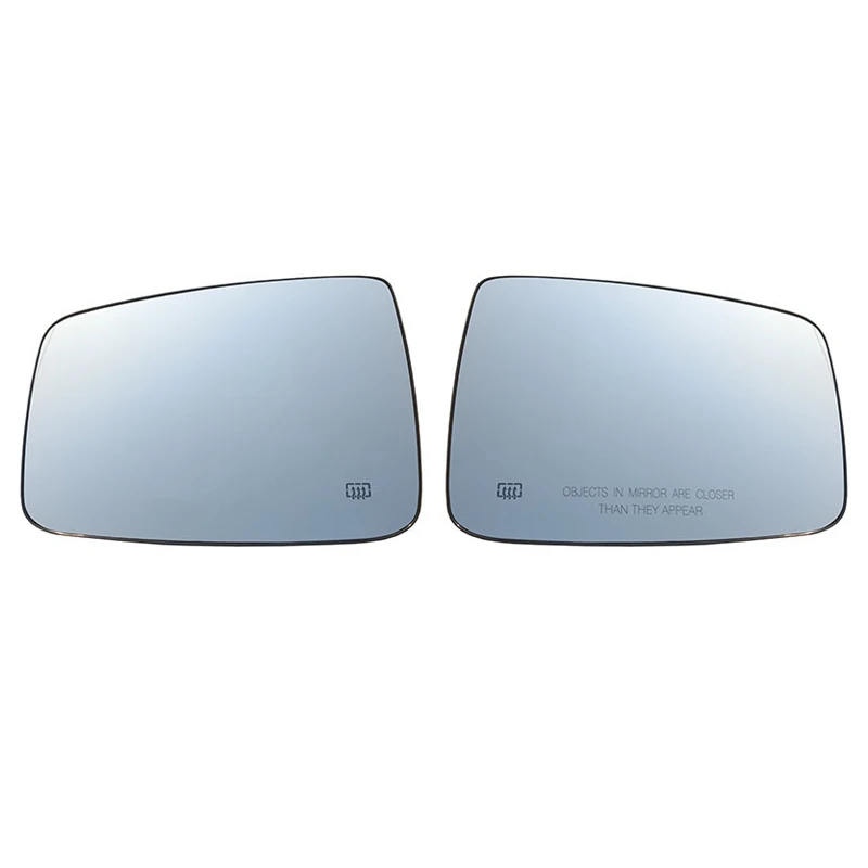 

For 2009-2019 Dodge RAM 1500 2500 Car Front Left Right Heated Side Door Wing Rear View Mirror Lens Glass
