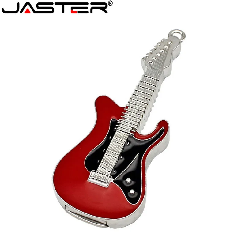 jaster neue metall kristall 4gb 8gb 16gb 32gb e gitarre modell u disk usb 20 flash pen drive speicher karte schlüsselbund free global shipping