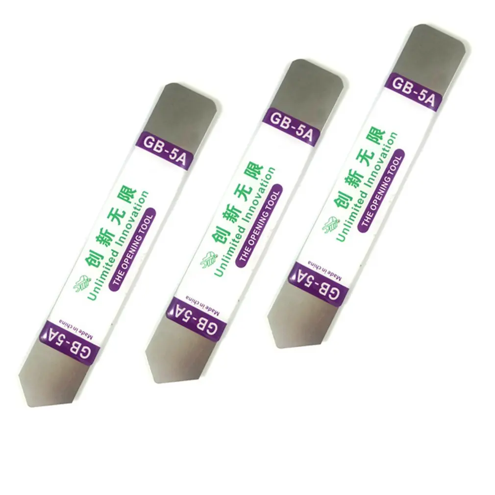 

Phone Screen Opening Tools ​Soft Thin Stainless Steel Pry Blades LCD Screen Opening Tool For Mobile Phone Touch Screen Repair