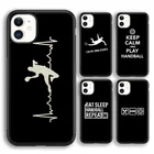 Чехол для телефона с надписью Keep calm and play Handball, чехол для iPhone 5s SE 6s 7 8 plus X XS XR 11 12 13 pro max Samsung Galaxy S8 S9 S10