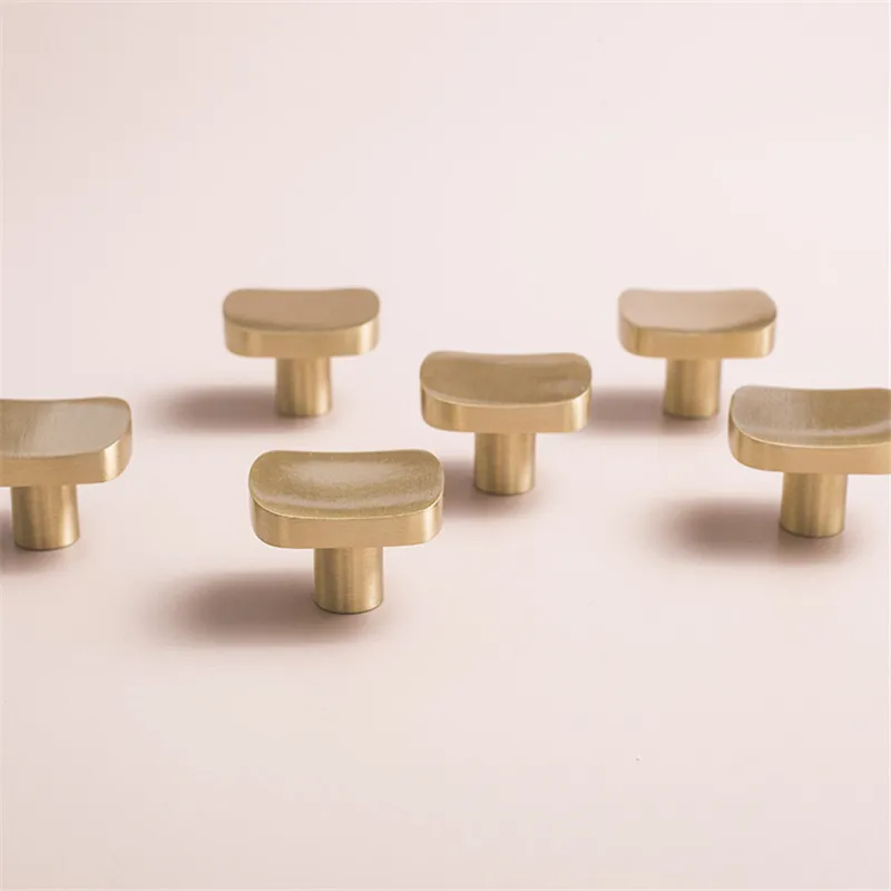 Светильник роскошная квадратная латунная ручка ручной работы для выдвижного