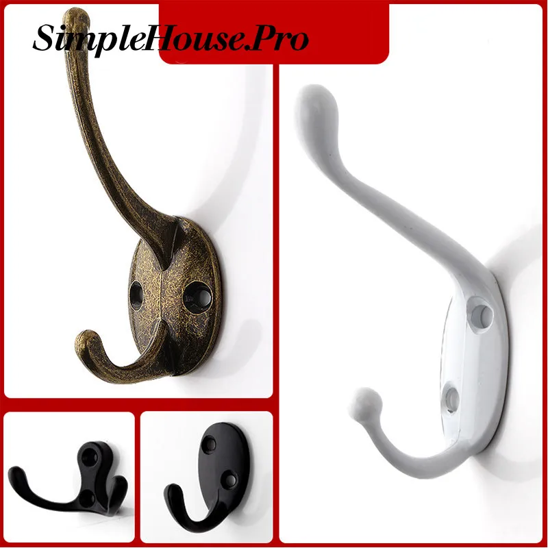 Винтажная вешалка крючок из цинкового сплава настенный бронзовая ткань пальто