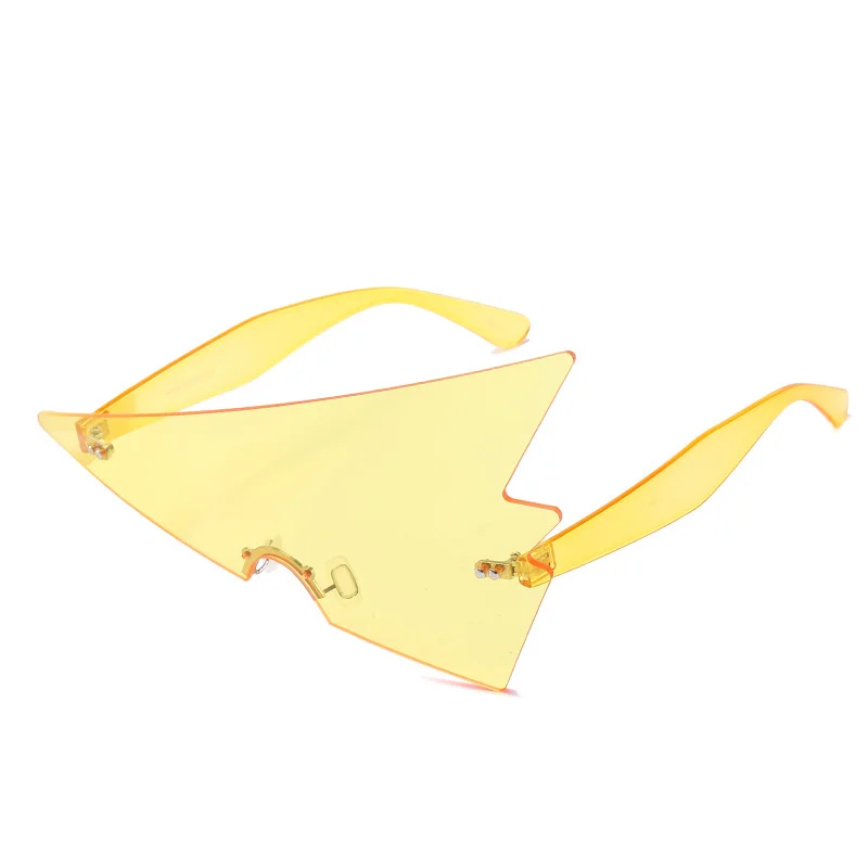 

2020 new funny Sunglasses personality one big frame arrow glasses fashion ocean color Sunglasses Women UV400