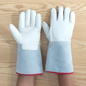 Длинные перчатки для низких температур, антифриз, криогенные и жидкостные Азотные перчатки, для холодного хранения, СПГ, воздухонепроницаемые, 1 пара