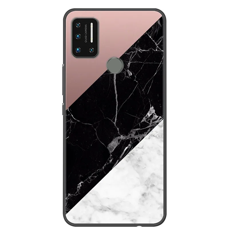 for umidigi a9 pro case marble printing soft silicone phone cover for umidigi a 9 pro phone cases black bumper a9pro fundas capa free global shipping