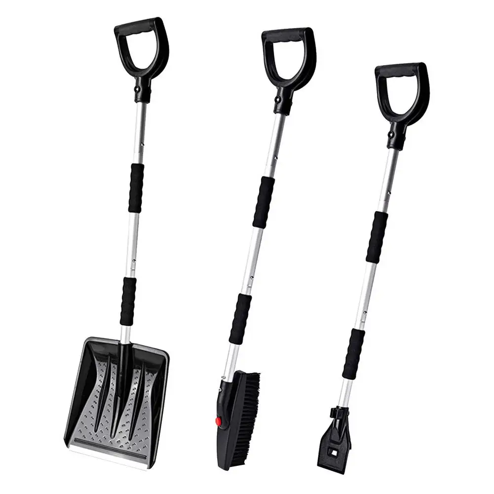 

Snow Shovel - Car Snow Remover Snow Scraper Detachable Quick Removal Snow Shovel Kit For Cars Trucks 2 Colors Multi-functio