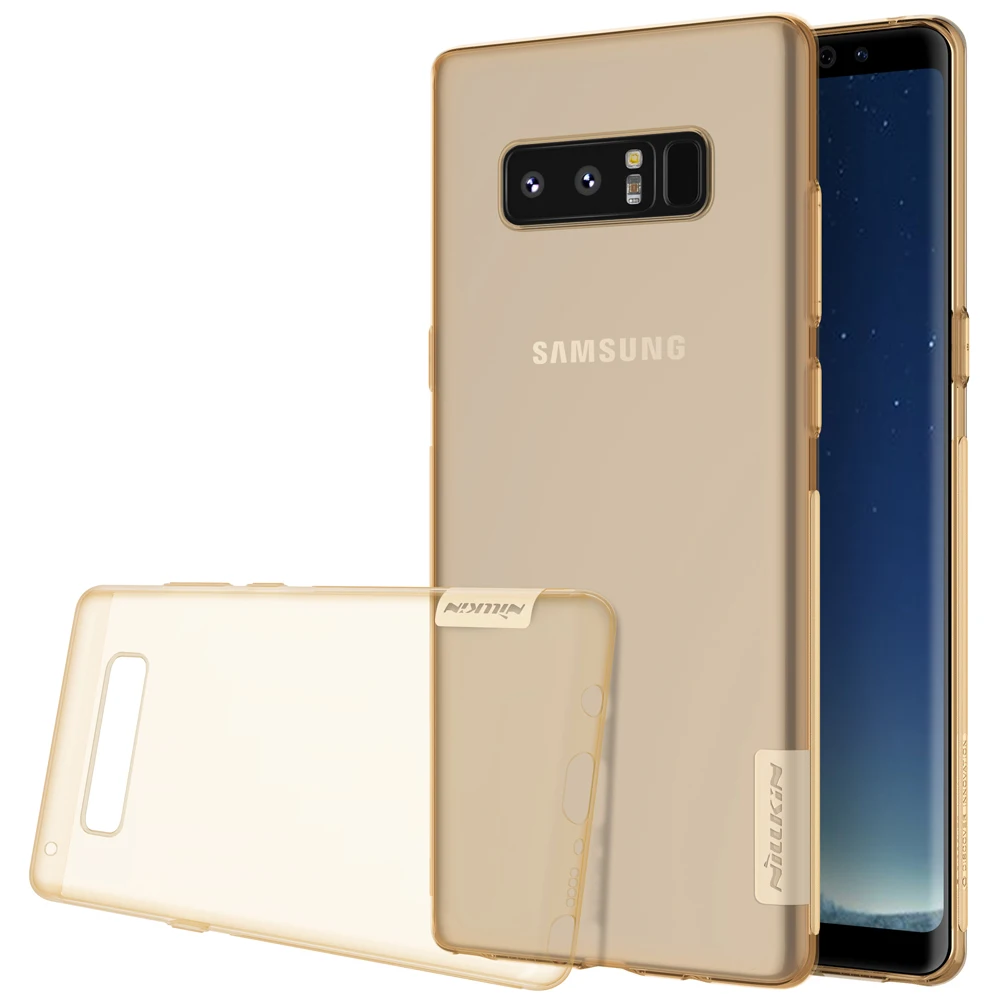 Для samsung Galaxy Note 8 9 чехол Nillkin натуральный прозрачный мягкий кремний TPU чехол для телефона samsung Note9 задняя крышка