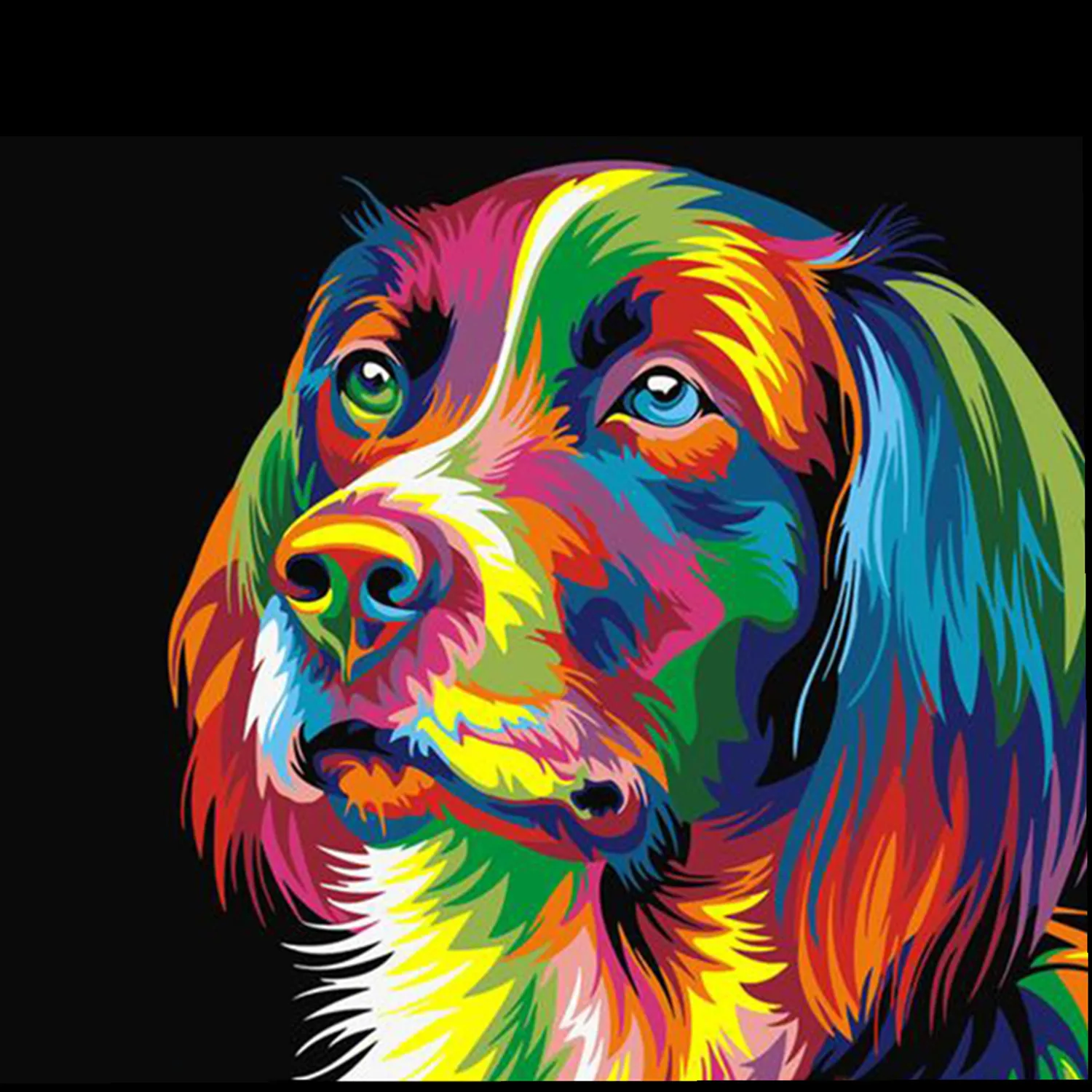 DIY Набор для рисования по номерам 40x50 см картина маслом цифр домашний декор