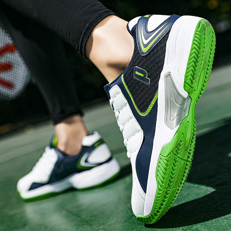 

Men Women Sport Tennis Shoes Outdoor Women Gym Walking Sneakers Man Professional Trainers Anti-Slip Badminton