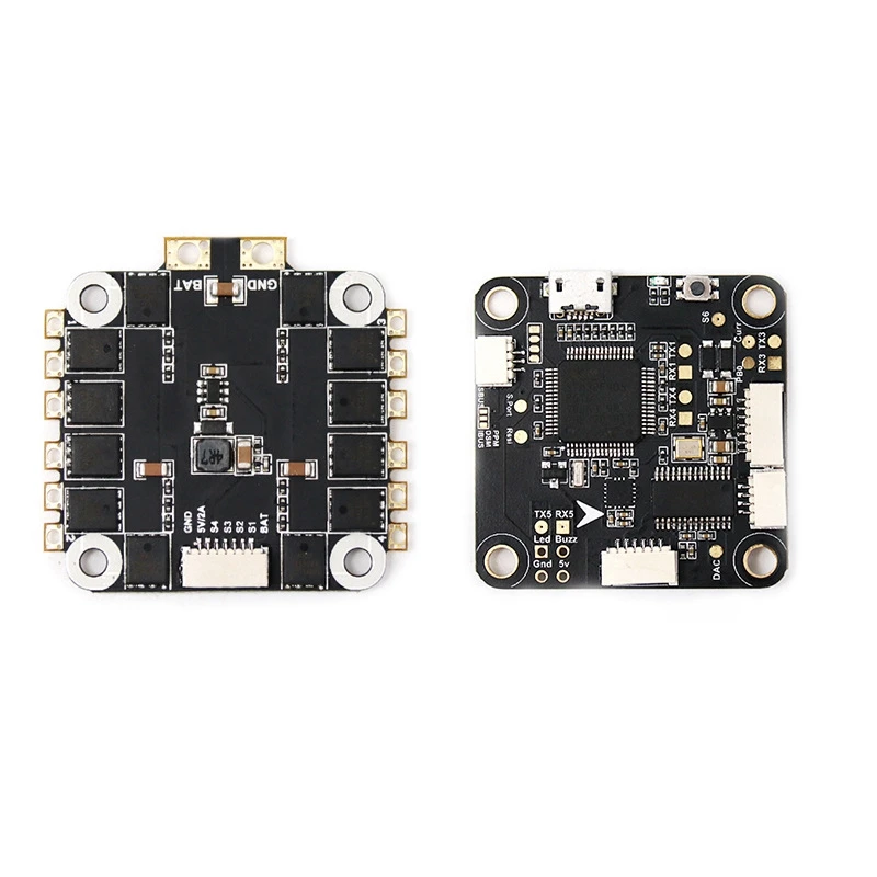 Контроллер полета F4 Betaflight OSD &amp 40A Blheli S 2-5S DSHOT ESC для радиоуправляемых дронов |