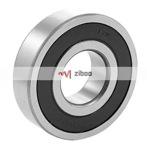 

6306RS Double Sealed 30 mm Inner Dia Deep Groove Ball Wheel Bearing Silver.