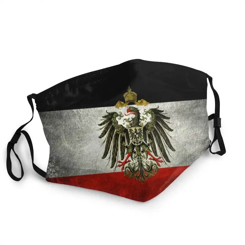 

German Empire Flag Germany Mask Non-Disposable Men Mouth Face Mask Anti Dust Haze Protection Cover Respirator Muffle