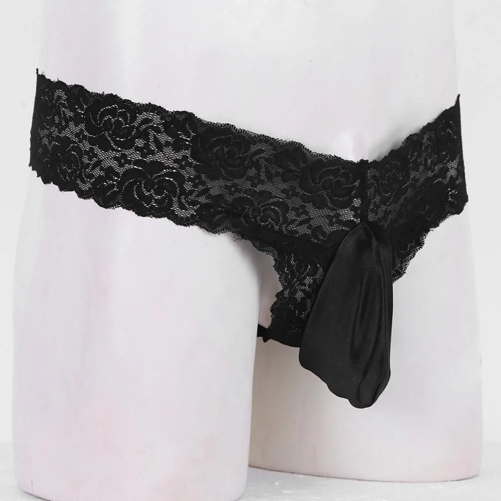 Мужские трусы бикини с отверстием для пениса цветочным рисунком|Комбинезоны| |