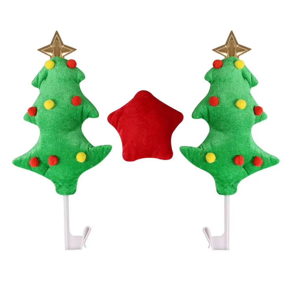 

Car Christmas Decorations Accessories Exterior Christmas Tree Car Candy Cane Red Nose Car Costume Kit Decoration For Christmas