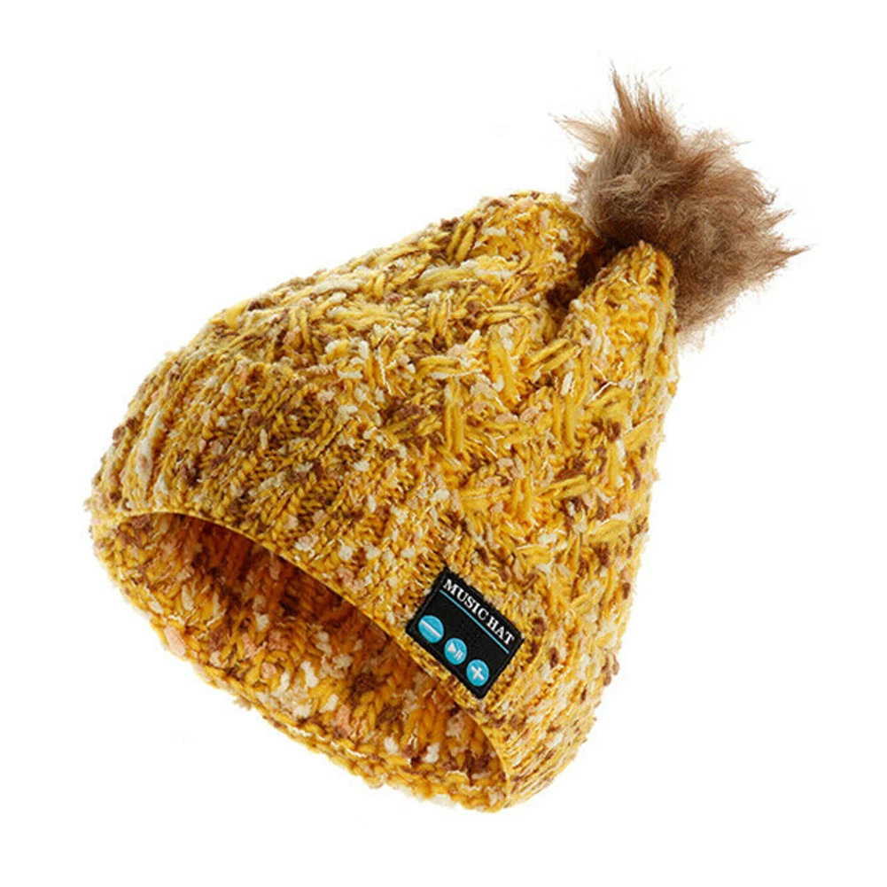 Skullies Беспроводная стерео модная Bluetooth музыкальная шапочка для взрослых на