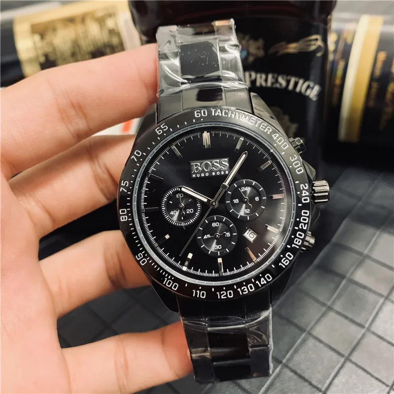 

2021 new men's Quartz full function high grade wristwatch business wristwatch waterproof wristwatch