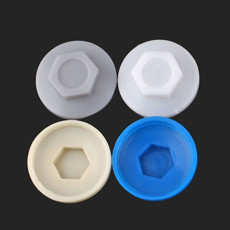 

Screw Waterproof Caps Plastic Cap for 5.2mm Hex Head Self-drilling Screws Bolts