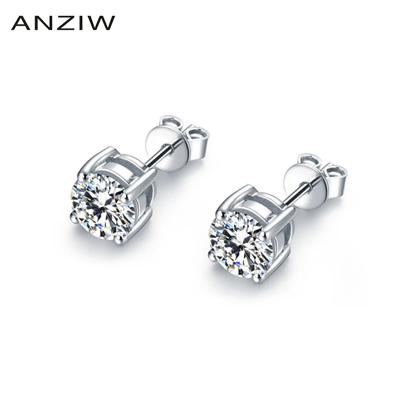 Женские серьги гвоздики из серебра 925 пробы 3 10 мм|silver stud earrings|sterling silver earringsstud earrings