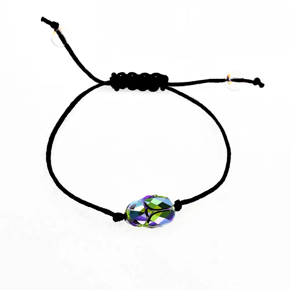 Мужской/женский/детский браслет с кристаллами Baffin красная плетеная цепочка