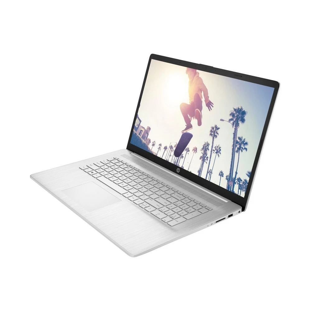 Ноутбук HP 17-cp0094ur 17.3" IPS FHD silver AMD Ryzen 5 5500U 16Gb 1Tb SSD Radeon Graphics Win10 4E2G7EA | Компьютеры и