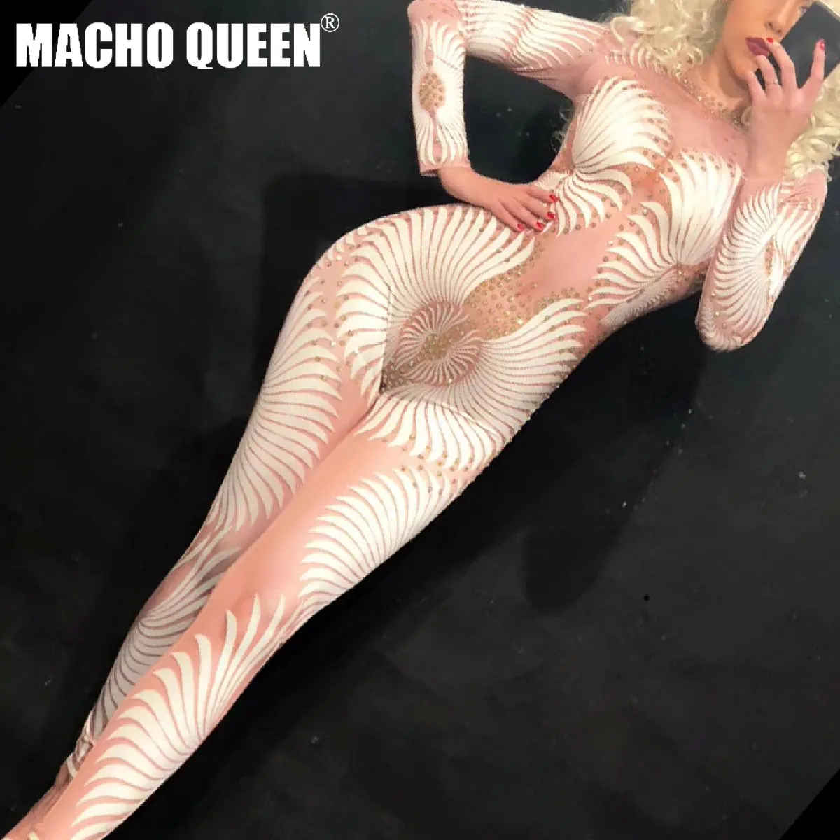 Женские туфли с отделкой белыми перьями принт трансвеститом костюмы комбинезон