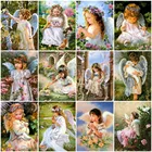 EverShine полноразмерная картина из страз, Женская Вышивка крестиком, картина стразы, вышивка бисером, распродажа, Настенный декор