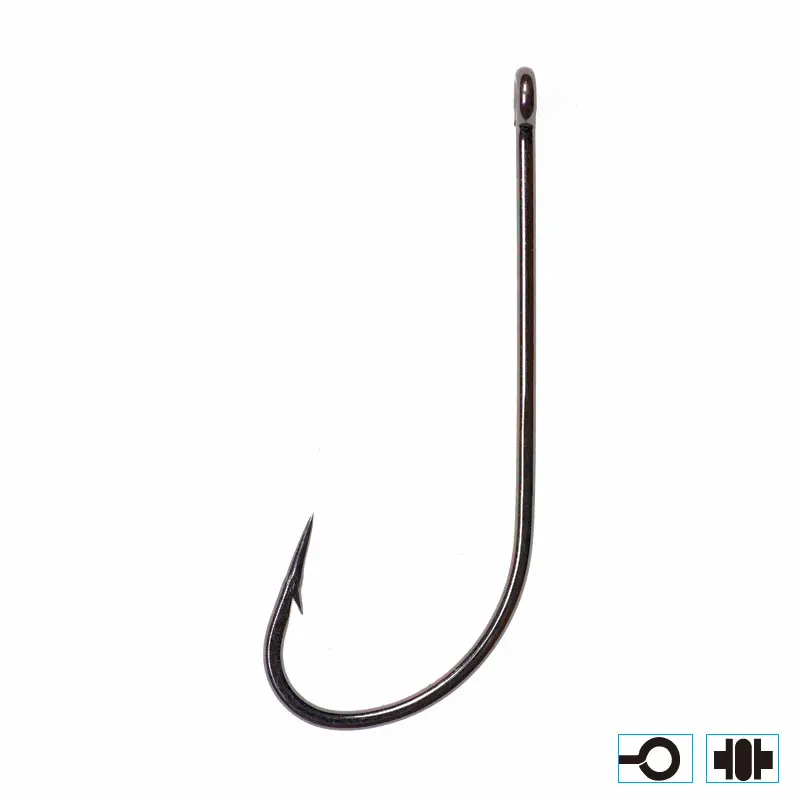 50 шт. 2 длинные Контурные волосы оленя с крючками для маленьких окуня щуки лосося