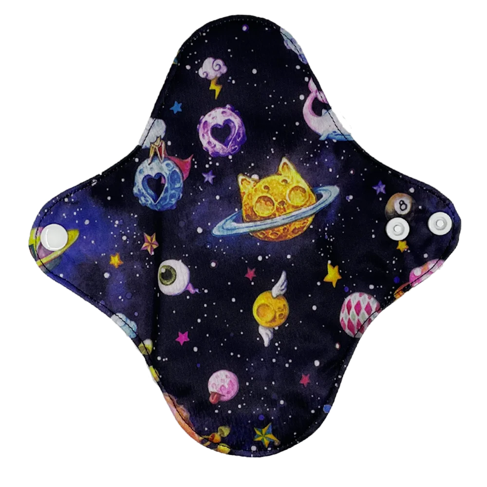 1 шт. многоразовые красного цвета из микрофлиса внутренней прокладки мягкий и