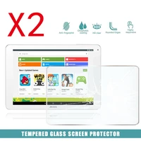 2pcs tablet tempered glass screen protector cover for archos 101c platinum anti scratch tablet computer tempered film