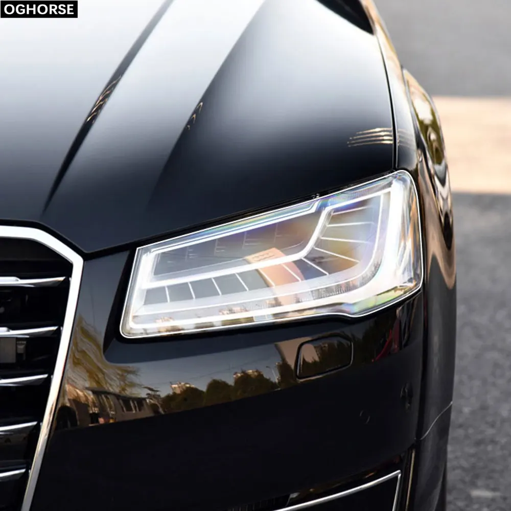 2 шт. Защитная пленка для автомобильных фар прозрачная наклейка из ТПУ Audi A8 S8 D4 4H D5