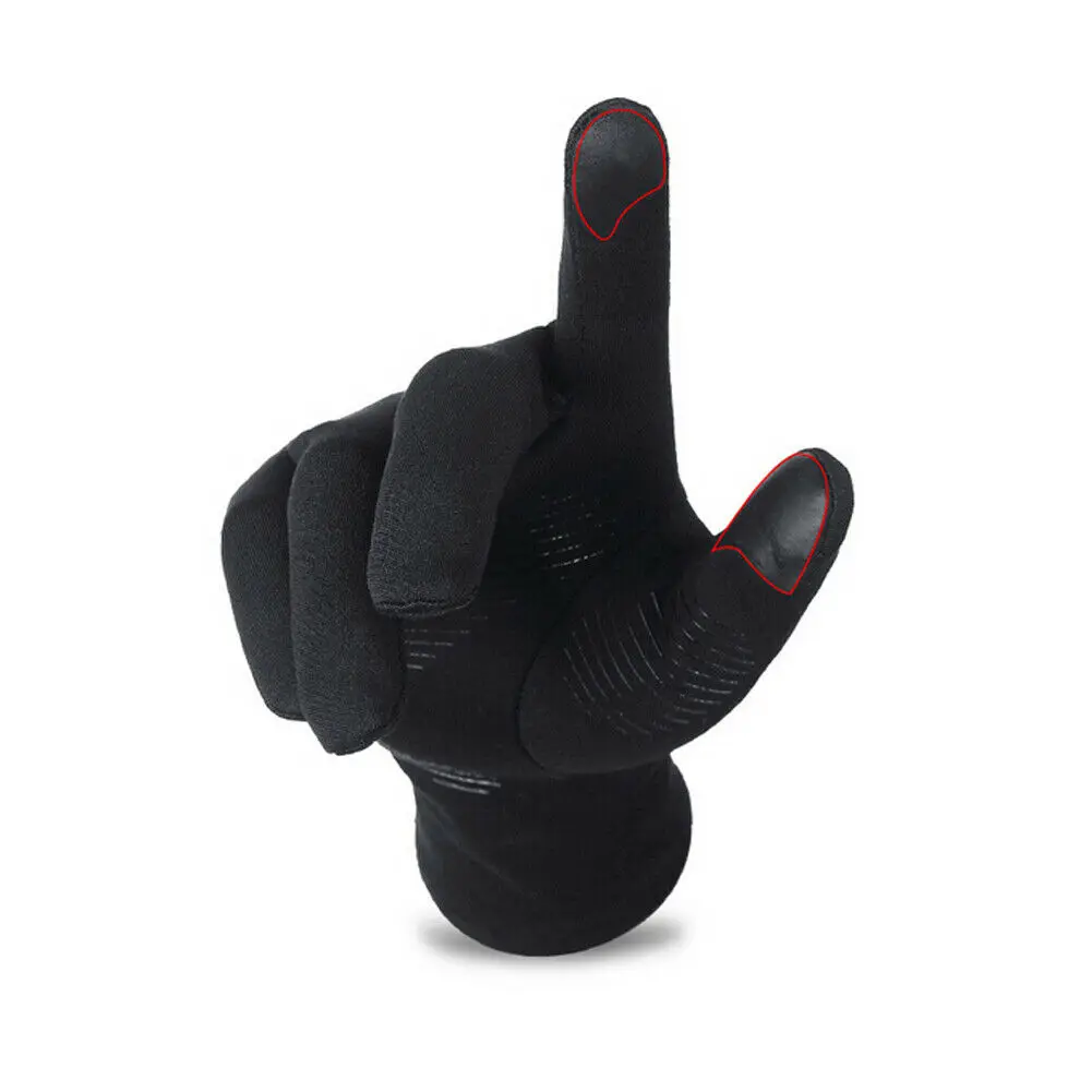 Мужские и женские уличные зимние спортивные перчатки для бега Лыжный Сноуборд