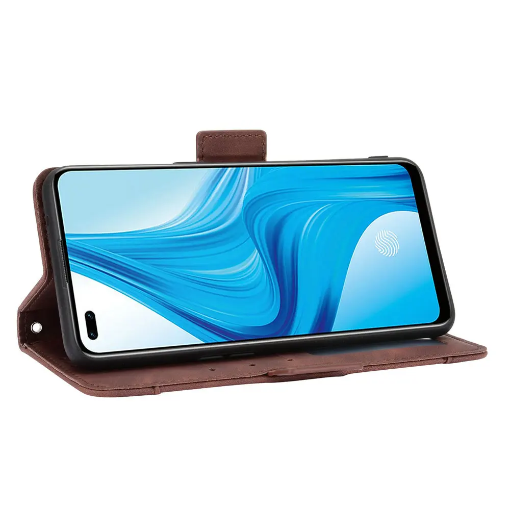 

Reno 4 Lite 4F Reno4 Z 5G Flip Case Removable Card Slot Wallet Shell for OPPO Reno 4 F Case Reno4 F 4Z 4Lite Phone Cover Funda