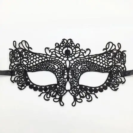 Free Shipping 1PC Black Lace Sexy Masquerade Mask Halloween Carnival Party Masks Festive Supplies | Дом и сад