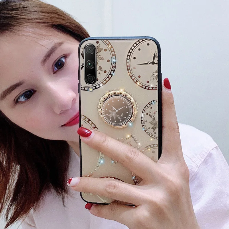 Блестящий силиконовый чехол для телефона huawei honor 7x 8x max 9x pro 10 lite 7C роскошный
