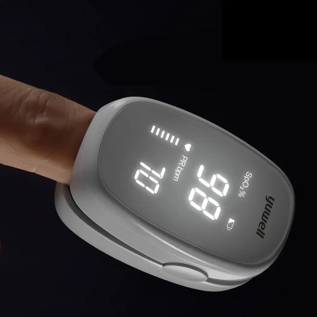 2021 Новый Пальчиковый оксиметр Xiaomi Yuwell YX102/301/303/306 детектор насыщения крови