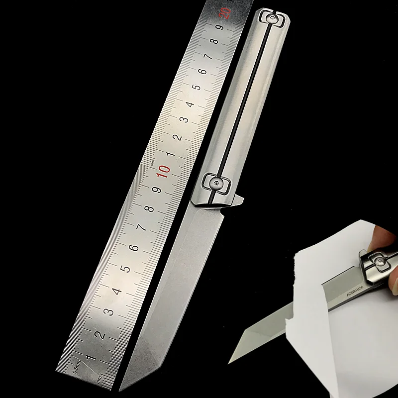 Тактический охотничий складной нож с лезвием D2 ручка из нержавеющей стали ножи