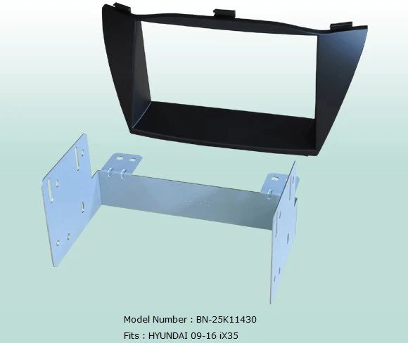 Автомобильная облицовка 2 Din панель звука комплект приборной панели для Hyundai IX35